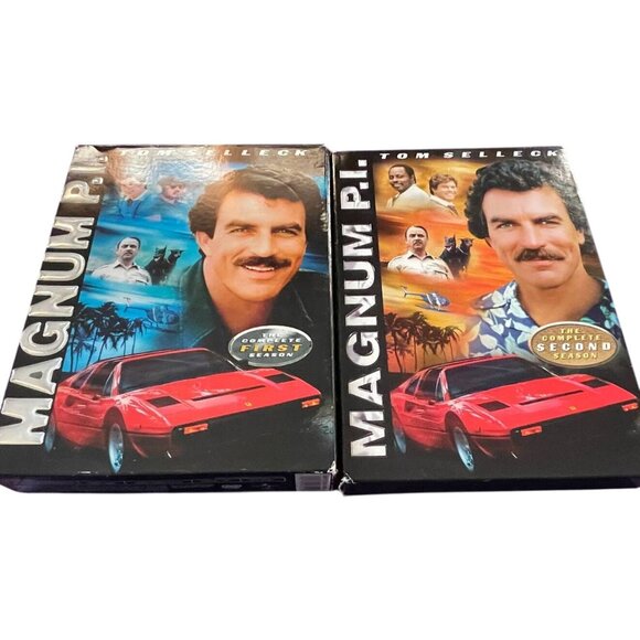 Magnum P.I. Complete 1 st & 2 nd Season Full Screen DVD's - Picture 2 of 16